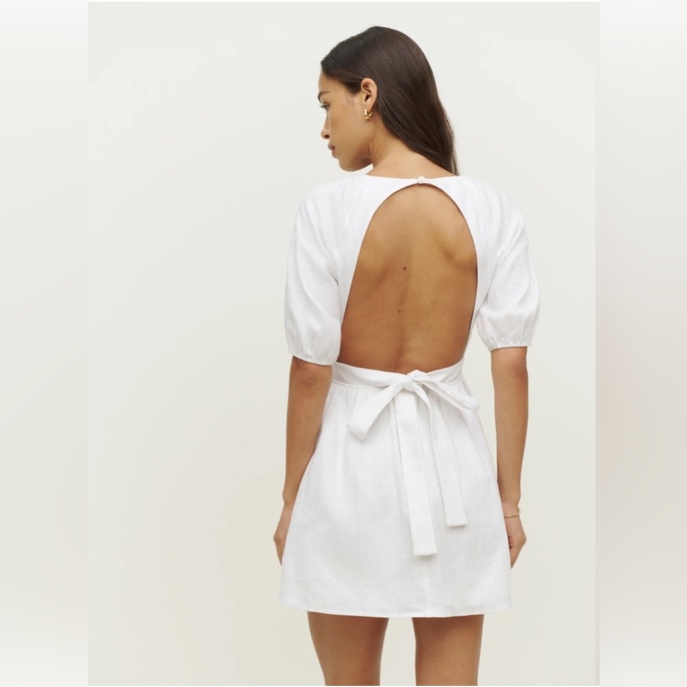 NWOT Reformation Irwin Linen Dress - Picture 3 of 6